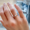 公主方形切割钻石订婚戒指, 圖像 2
