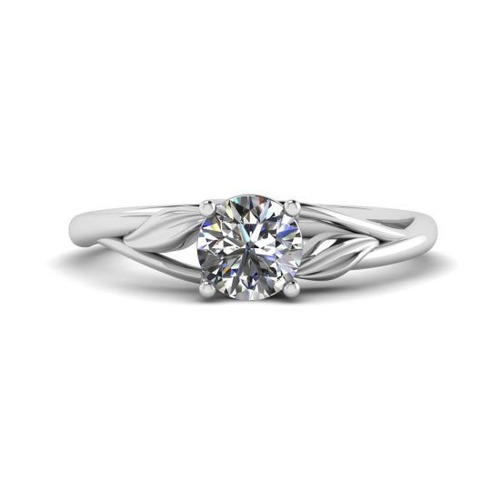 自然灵感钻石订婚戒指, 放大圖像 1