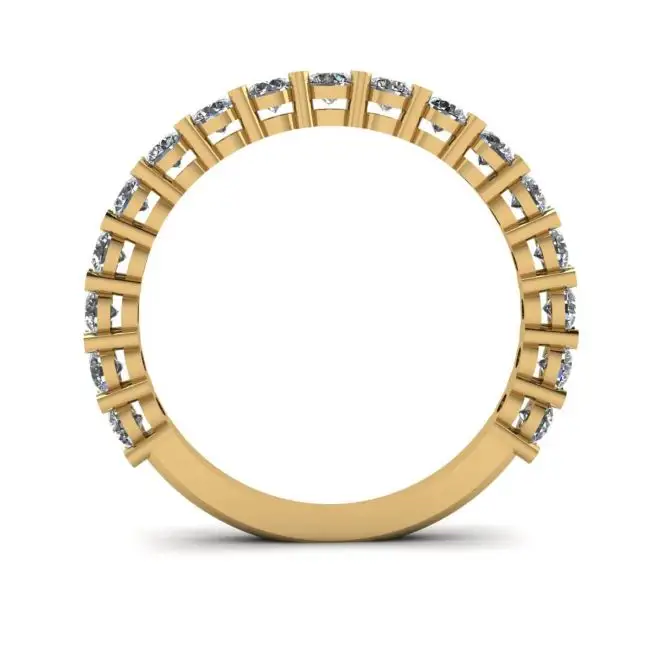 17 钻戒指 18K 金 - 照片 1