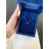 经典单石钻石细链黄金项链, 圖像 4